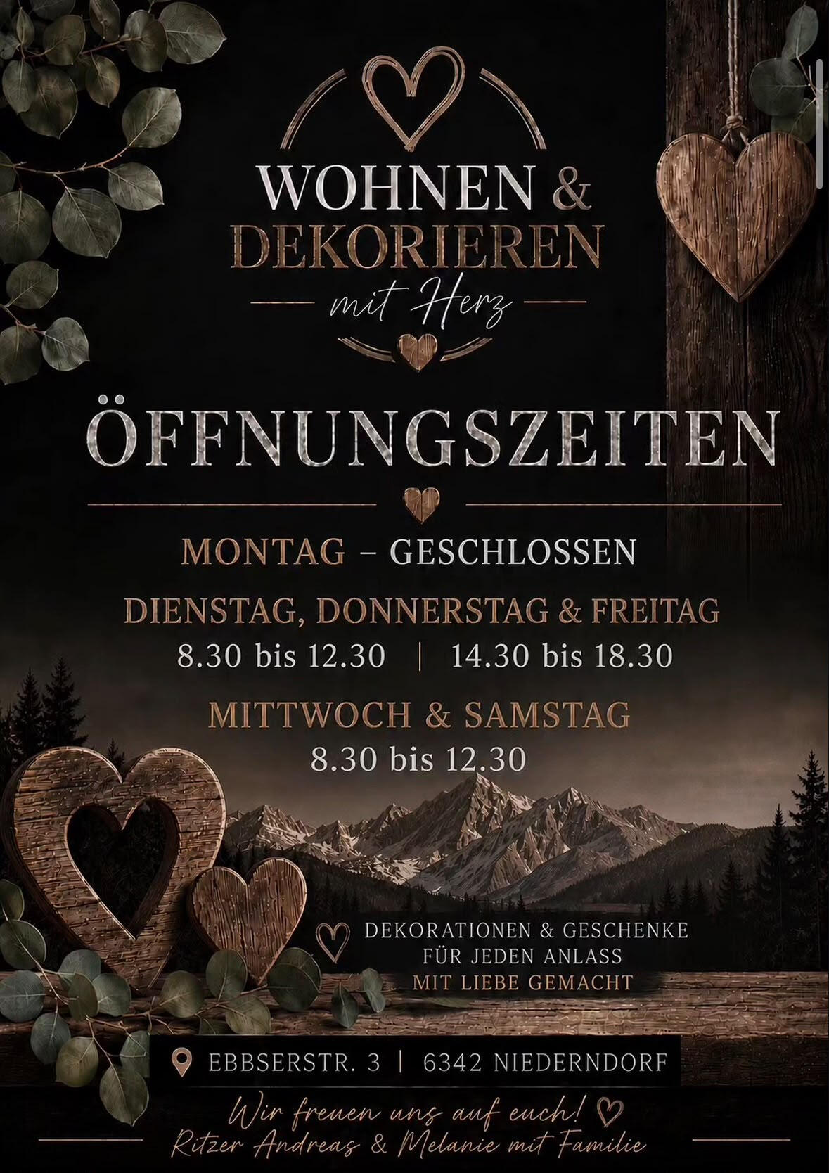 Öffnungszeiten